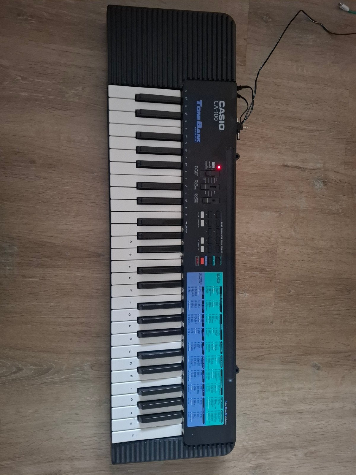 Casio CA-100 Tone Bank Keyboard - Vintage Synthesizer, Ophalen, Gebruikt, 49 toetsen, Casio