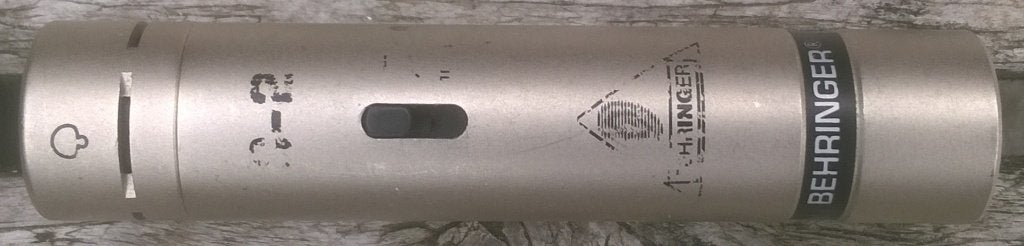 Microfoon voor instrument en zang, Behringer C-2, Gebruikt, Behringer, Ophalen of Verzenden, Instrumentmicrofoon