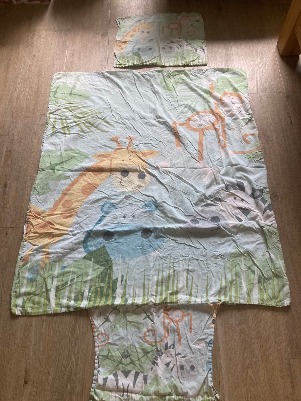 Peuter dekbedovertrek 120-150 cm, Gebruikt, Ophalen of Verzenden, Meerkleurig, Jongetje of Meisje