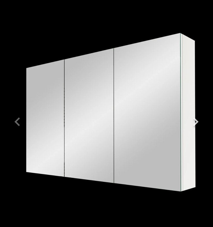 Spiegelkast Line Montro, Ophalen, Spiegelkast, 100 tot 150 cm, Nieuw