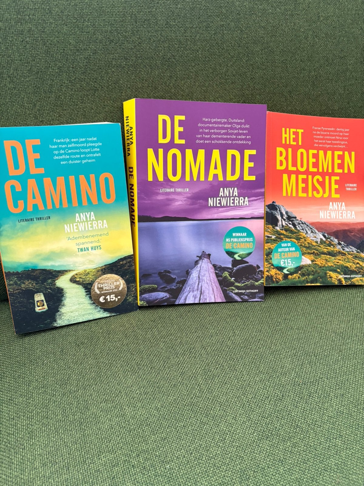De Camino, De Nomade, Het Bloemenmeisje, Boeken, Ophalen, Zo goed als nieuw