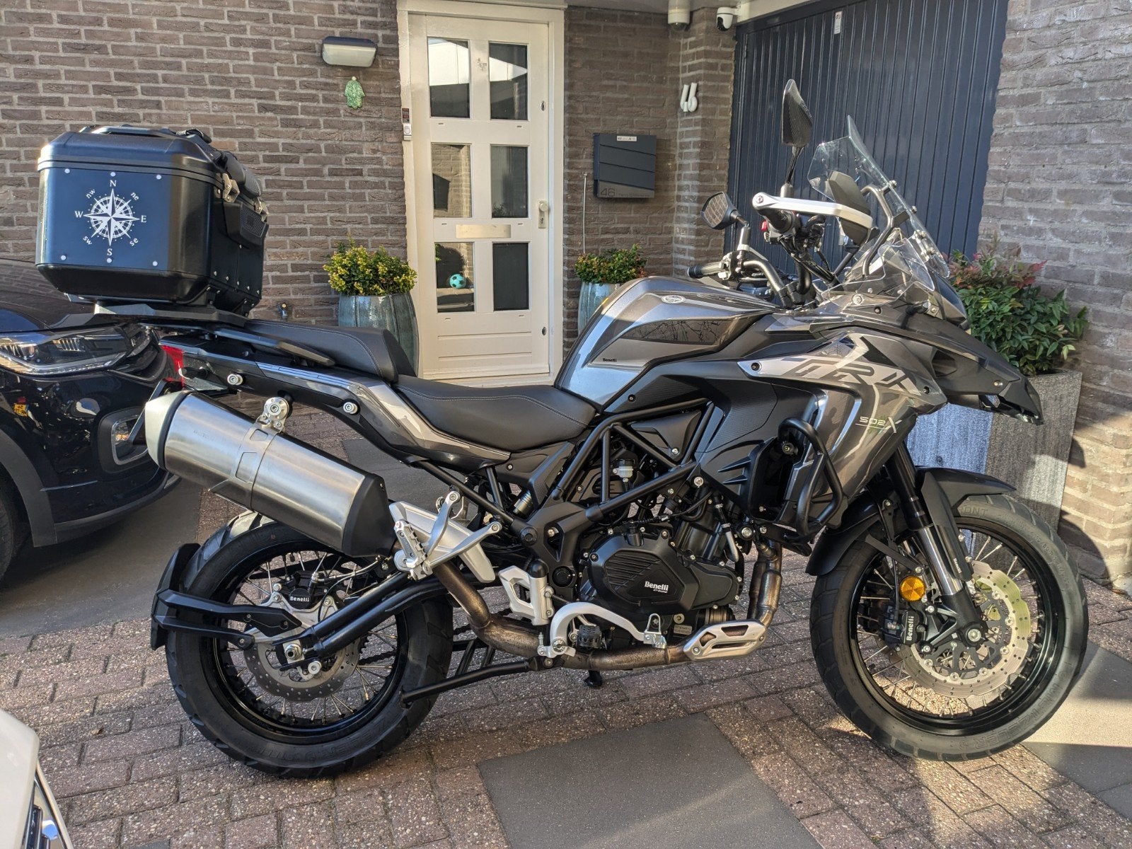 Benelli TRK 502 X 2022 A2 - Adventure Motor met Topkoffer, Motoren, 2 cilinders, Occasion, Particulier, Meer dan 35 kW
