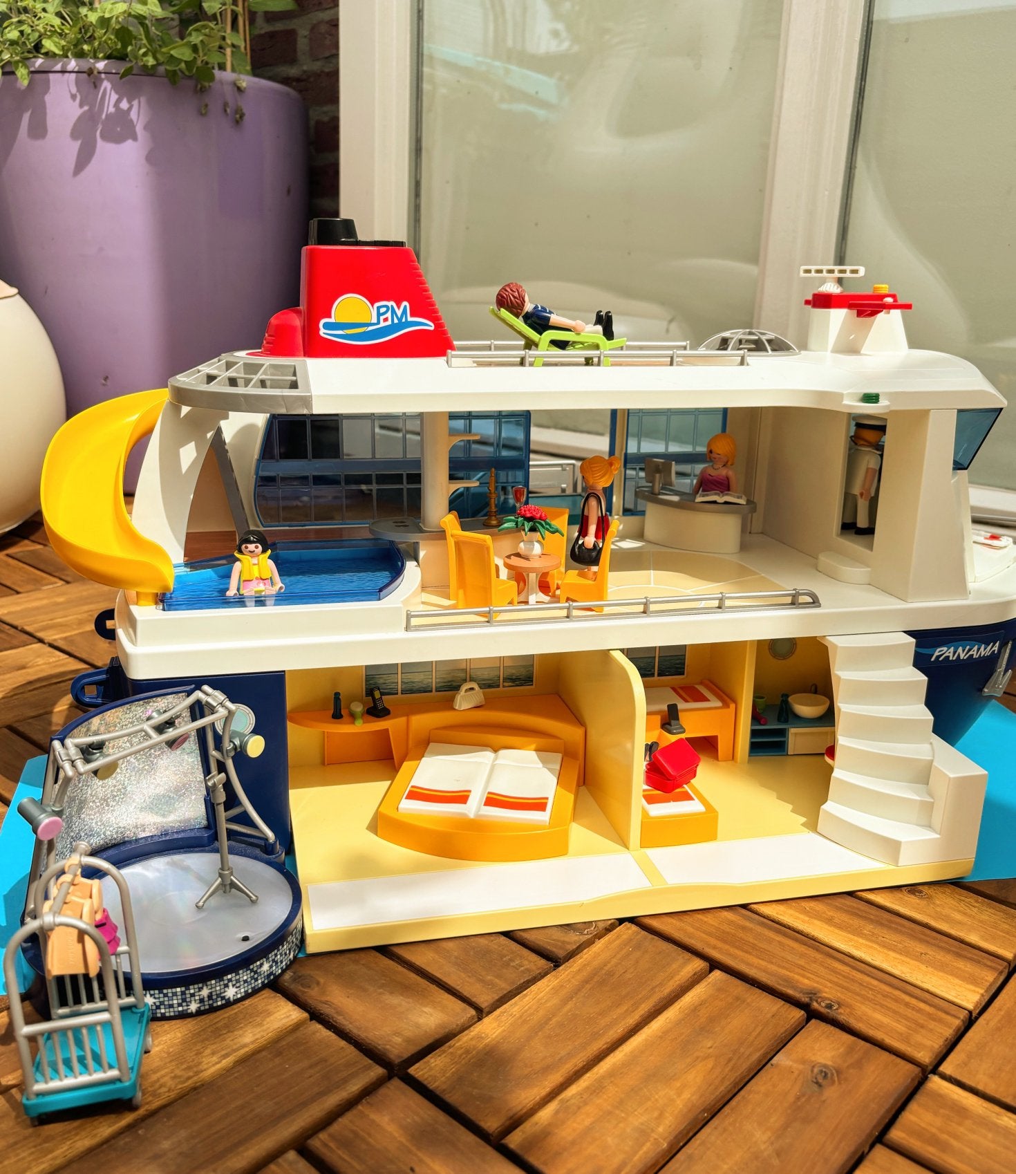 Prachtig Playmobil Cruiseschip + Live Podium Uitbreiding!, Kinderen en Baby's, Speelgoed | Playmobil, Ophalen of Verzenden, Nieuw