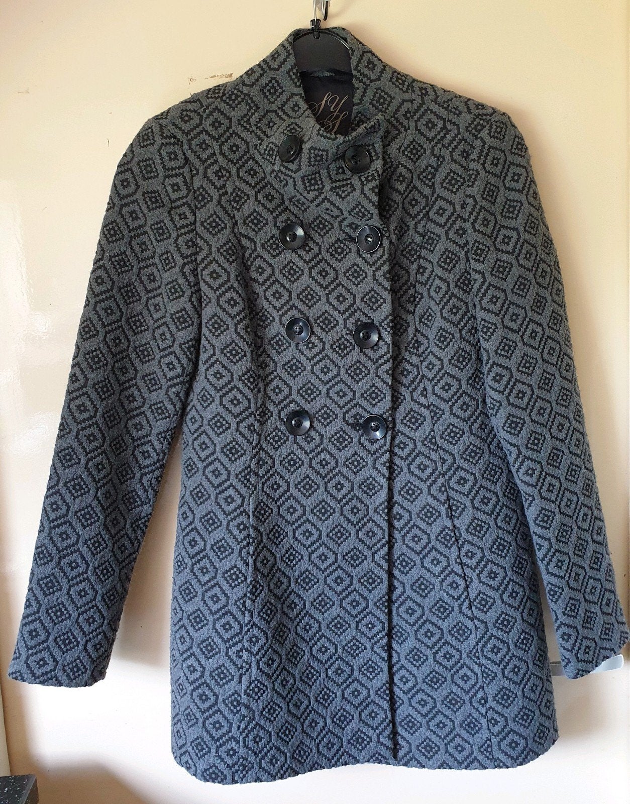 Leuke grijs/zwarte Steps jas (herfst/winter), Kleding | Dames, Jassen | Winter, Ophalen of Verzenden, Steps, Maat 36 (S), Grijs