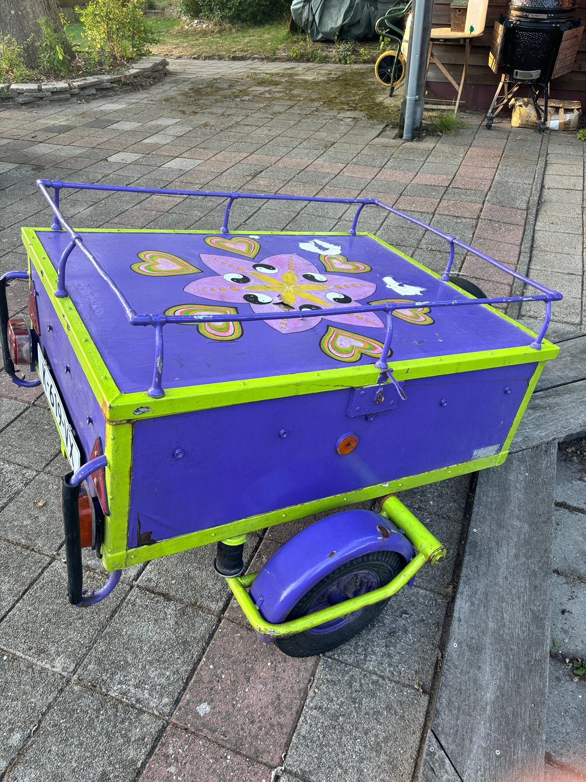 Westfalia hippiekar/bagagewagen/aanhanger, Ophalen, Gebruikt