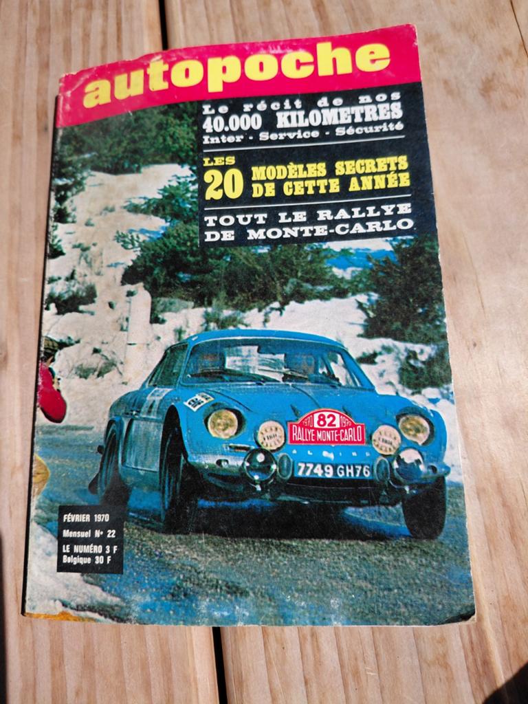 Autopoche Tijdschrift - Rallye Monte-Carlo & Brussel, Ophalen of Verzenden, Gelezen, Algemeen, Diverse auteurs