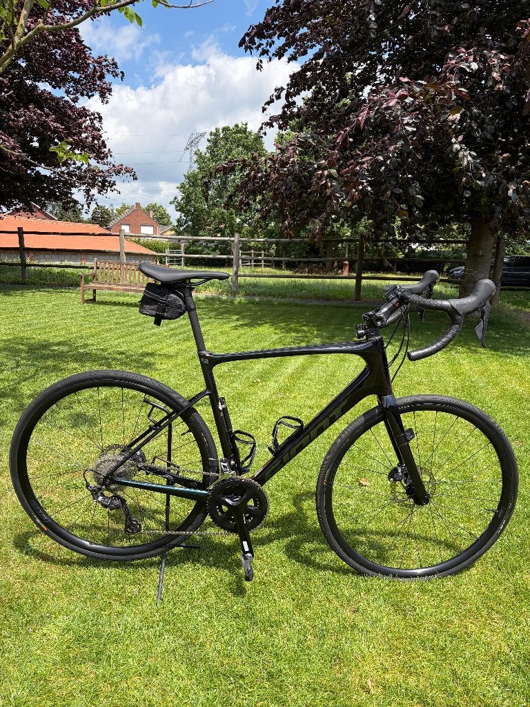 Giant Defy Advanced 1 ML als nieuw, Ophalen, 28 inch, Carbon, Heren