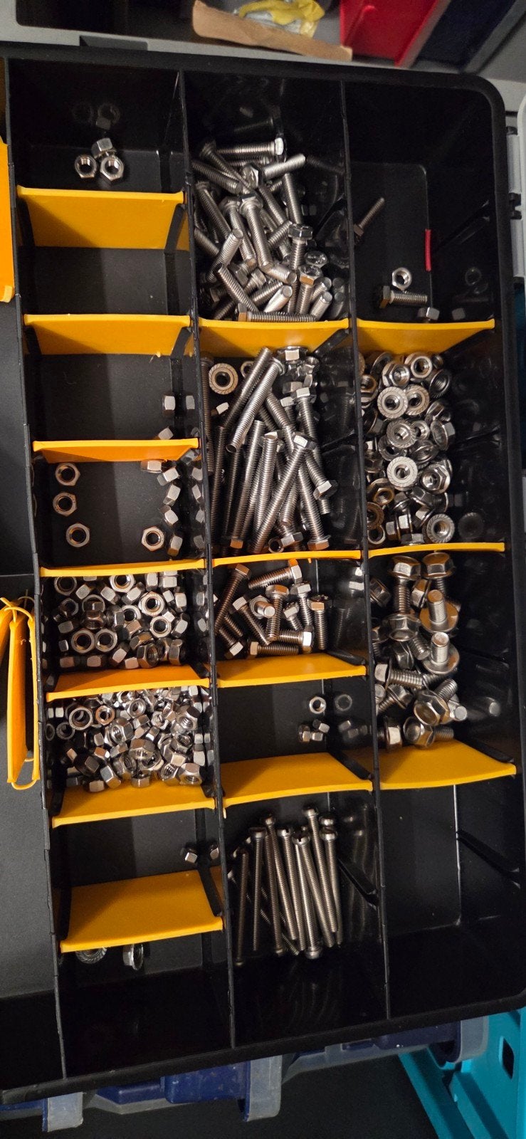 RVS Bouten en Moeren Assortiment, Ophalen of Verzenden, Gebruikt