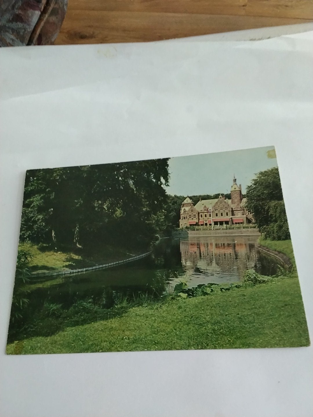 Oude ansichtkaart Kasteel Duin en Kruidberg Santpoort, Verzamelen, Ophalen of Verzenden, 1940 tot 1960, Gelopen, Noord-Holland