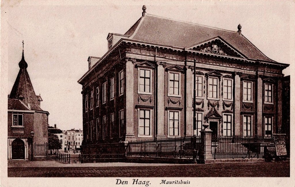Den Haag – Mauritshuis. Gelopen Arnhem 1931., Verzamelen, Ophalen of Verzenden, 1920 tot 1940, Gelopen, Zuid-Holland
