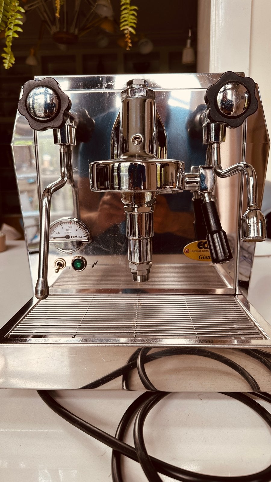 ECM Giotto Premium Espresso Machine, Ophalen, Afneembaar waterreservoir, Gebruikt, Espresso apparaat