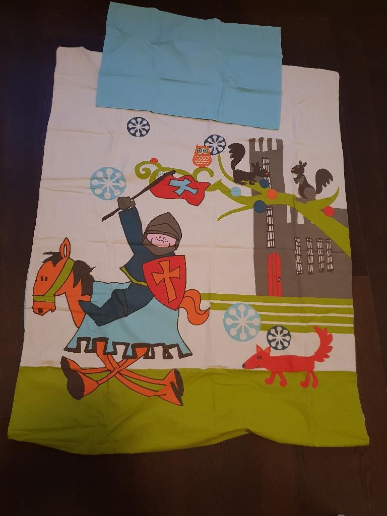 Dekbedset ridder, Gebruikt, Overige kleuren, Jongetje of Meisje, Dekbedovertrek