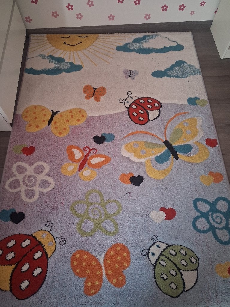 vloerkleed kinderkamer, Ophalen, Zo goed als nieuw, Rechthoekig, 200 cm of meer