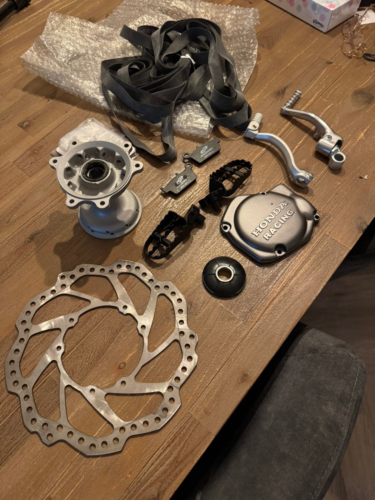 Honda cr 125 onderdelen, Motoren, Ophalen, Gebruikt