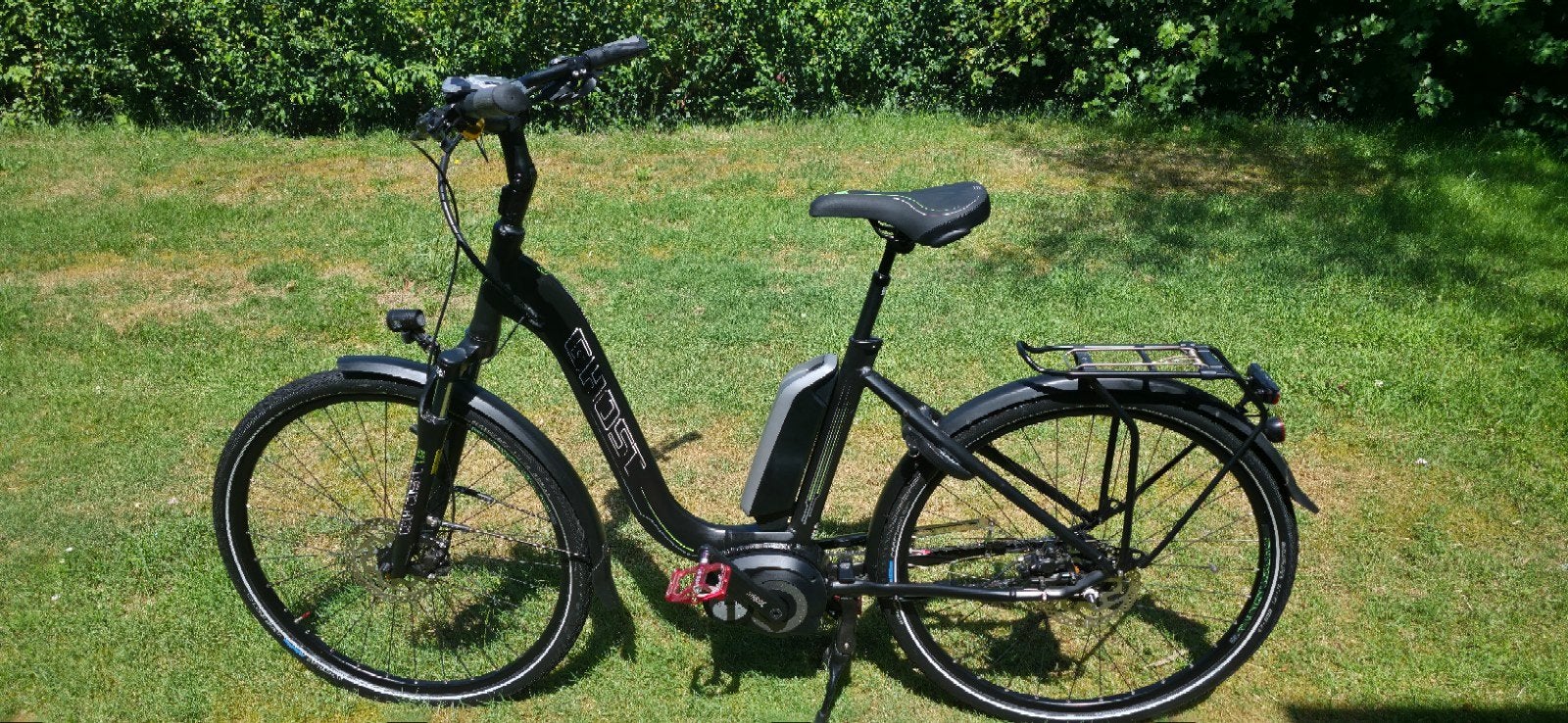 Ghost E-bike met Bosch motor deze week 500 euro, Gebruikt, 51 tot 55 cm, 50 km per accu of meer, Ophalen