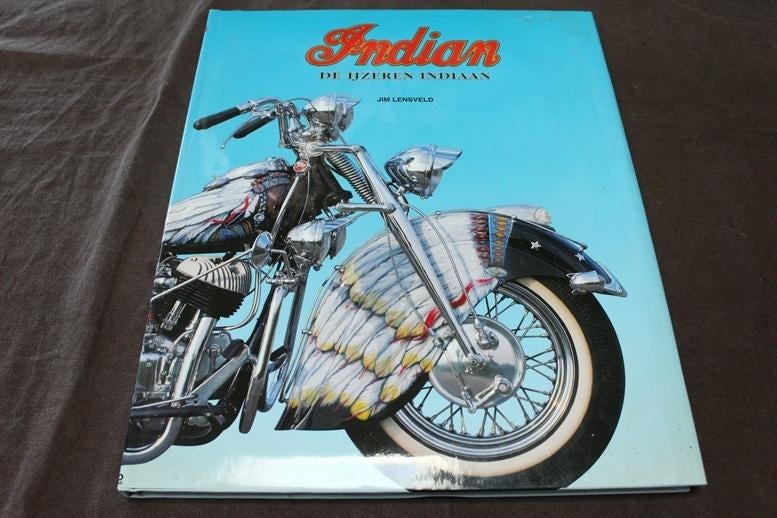 Indian de ijzeren indiaan by Jim Lensveld motorfietsen, Ophalen of Verzenden, Zo goed als nieuw