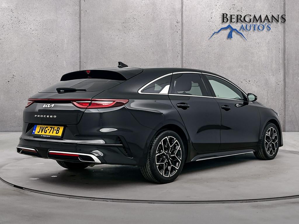 Kia ProCeed - 1.5 T-GDI GT-PlusLine // DEALERONDERHOUDEN //, Auto's, Kia, Gebruikt, 4 cilinders, Leder en Stof, Zwart