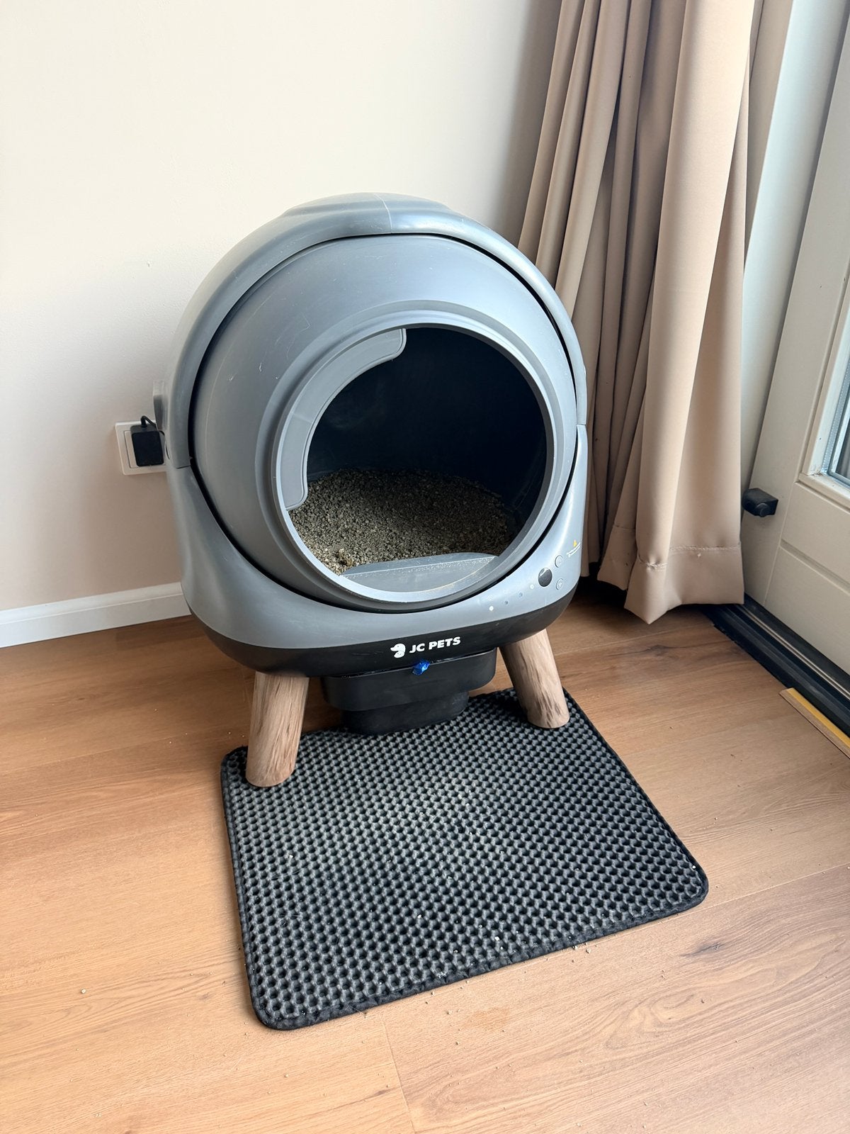 Zelfreinigende Automatische Kattenbak JC Pets, Dieren en Toebehoren, Ophalen, Zelfreinigend, Gebruikt, Open