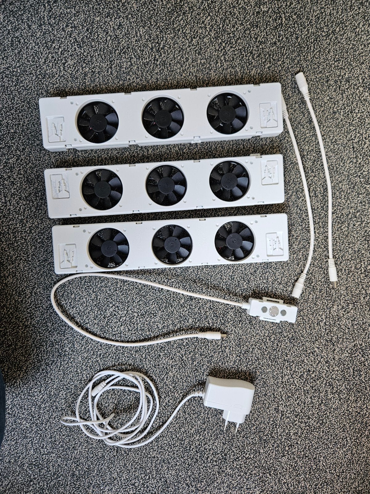 Speedcomfort radiator ventilator trio set, Doe-het-zelf en Verbouw, Gebruikt, Minder dan 30 cm, Radiator, Ophalen of Verzenden
