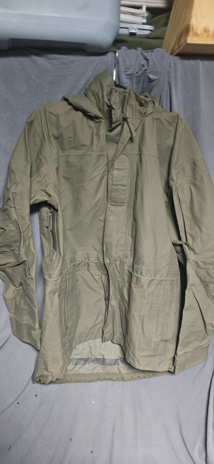 Jas Waterproof KMams - Ministerie van Defensie, Maat 52/54 (L), Ministerie van Defensie, Ophalen of Verzenden, Zo goed als nieuw