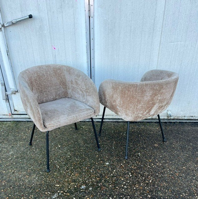 10 luxe eetkamerstoelen horeca restaurant teddy de eekhoorn, Ophalen, Overige kleuren, Zo goed als nieuw, Stof