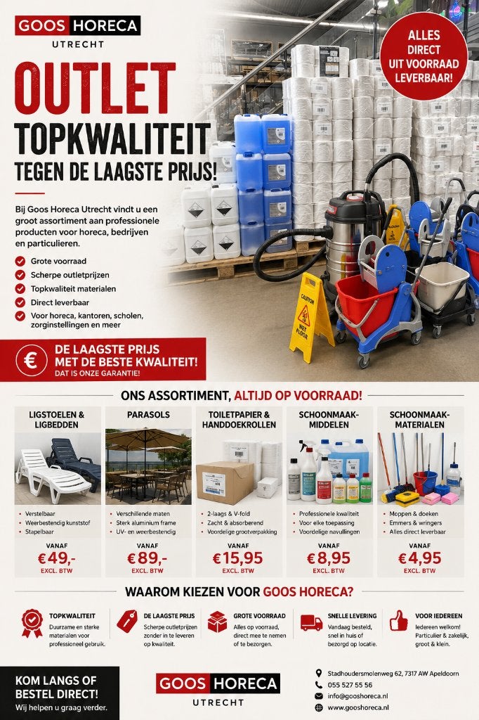 HORECA  KEUKEN BENODIGHEDEN, Ophalen, Overige typen, Nieuw, Meerkleurig