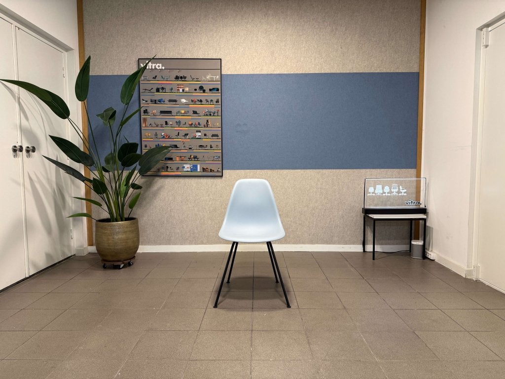 Vitra | Charles & Ray Eames | DSX | Ice Grey | 1x, Vitra, Vitra Artifort Cassina Fritz Hansen Eames Gispen Pastoe Hay, Zwart, Ophalen of Verzenden