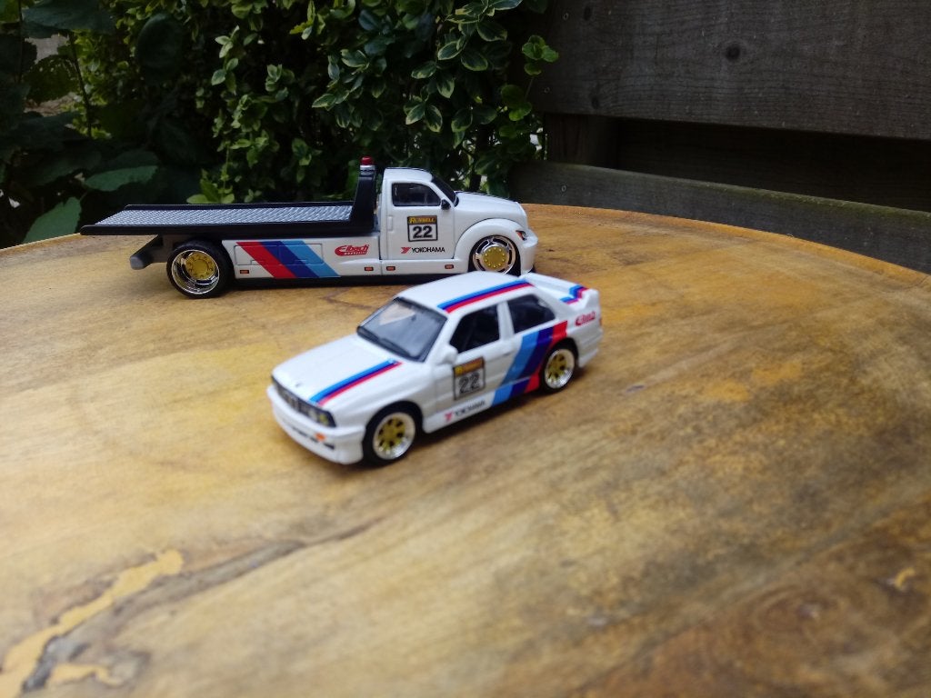 Autotransporter met BMW M3 Maisto, Ophalen, Nieuw, Auto