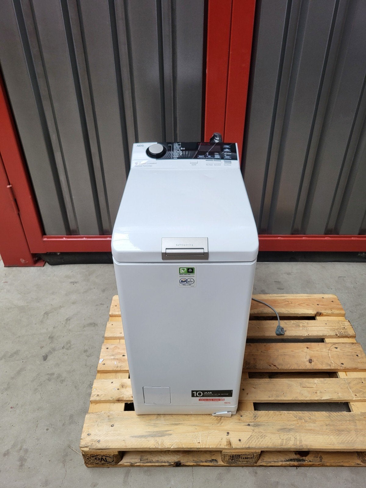 AEG bovenlader wasmachine, 6 tot 8 kg, Ophalen, Zo goed als nieuw, Bovenlader