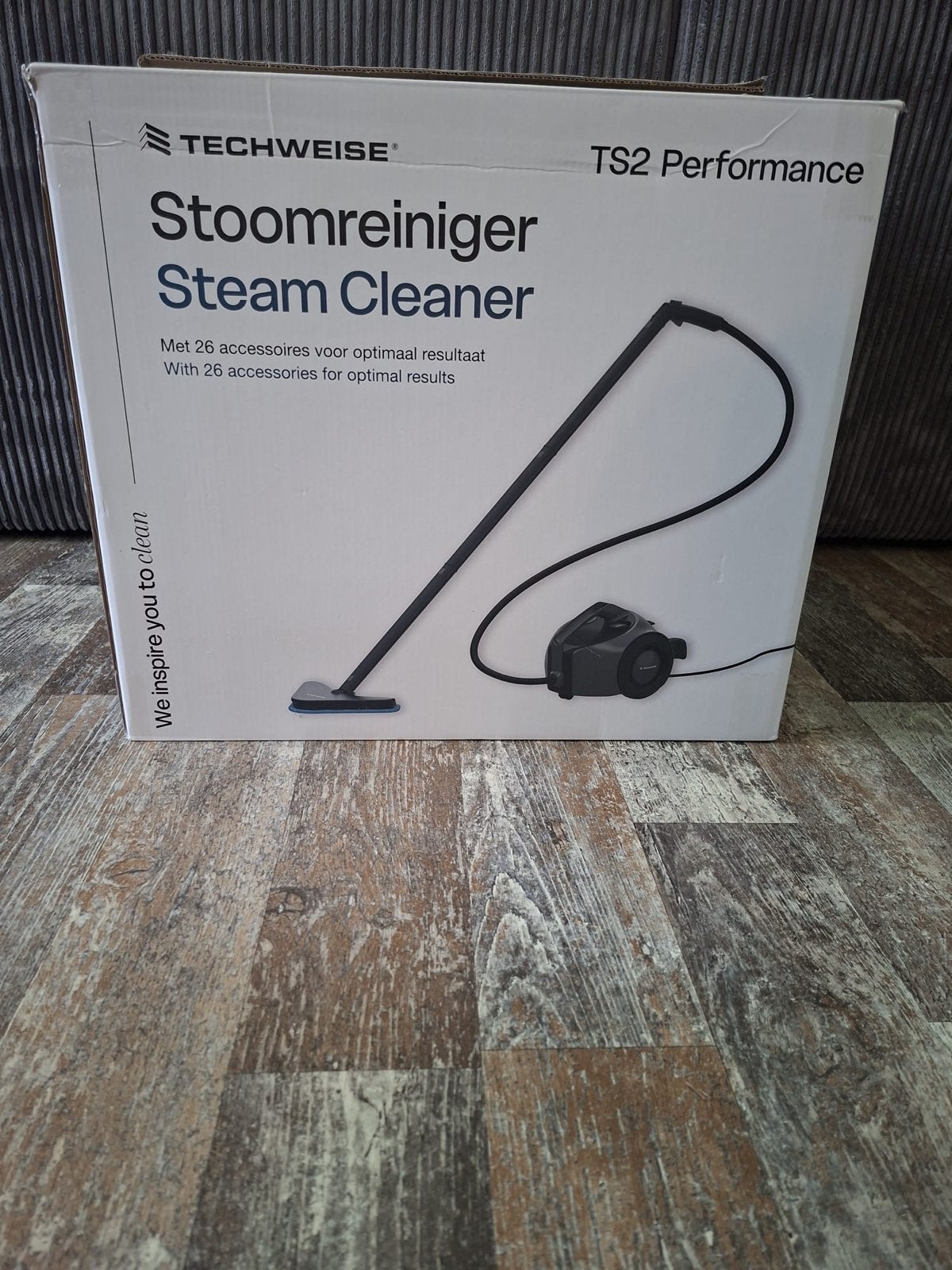 Techweisse TS2 Performance Stoomreiniger - Nieuw in Doos, Nieuw, Ophalen of Verzenden, Stoomreiniger, Overige merken