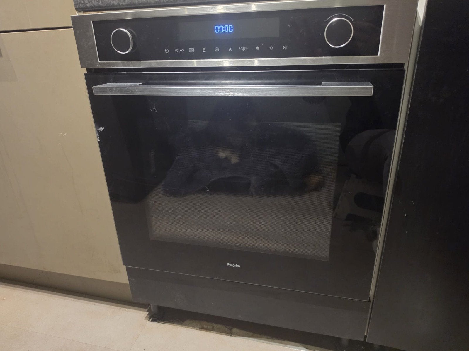 Pelgrim inbouw combi oven, Witgoed en Apparatuur, Ovens, Ophalen, 60 cm of meer, Pelgrim, Inbouw