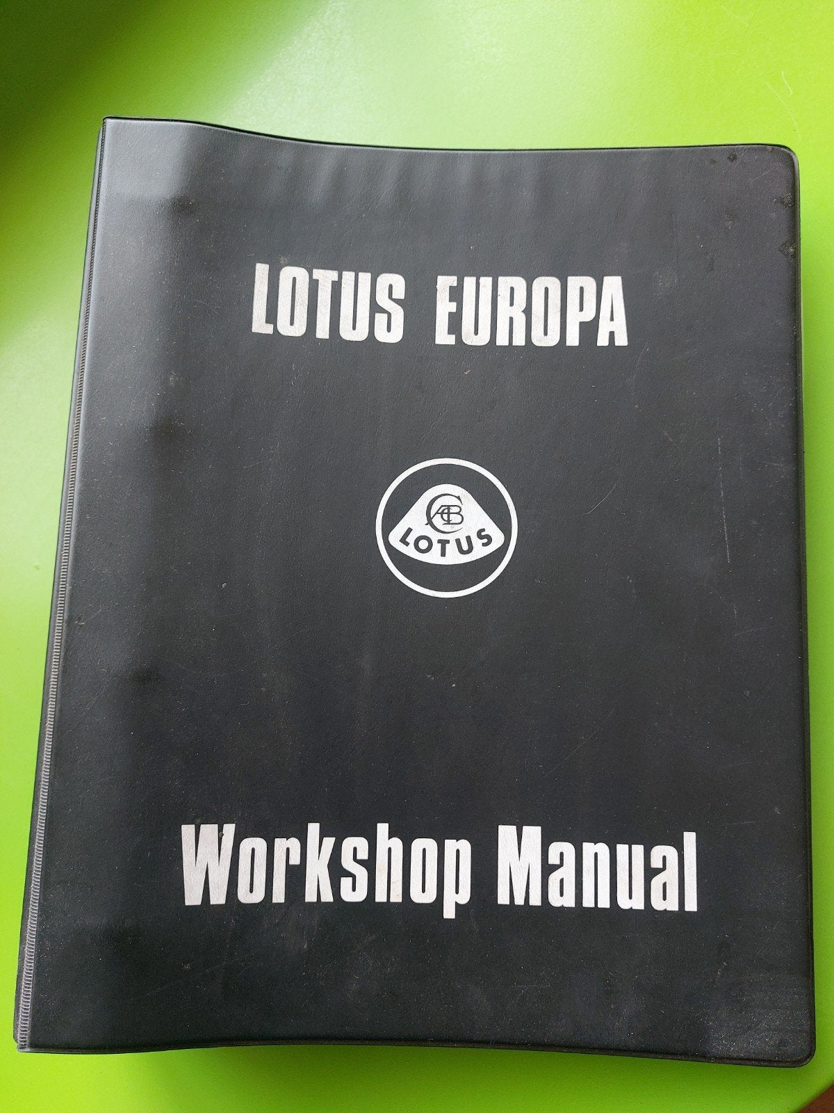 Lotus Europa workshopmanual origineel, Ophalen of Verzenden
