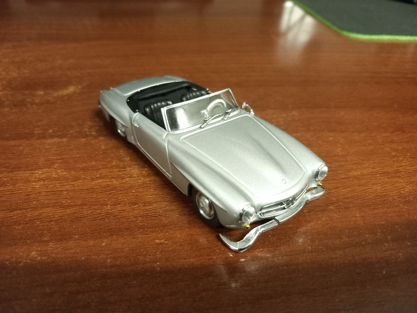 Minichamps Mercedes-Benz 190 SL 1955-62 Zilver, Ophalen of Verzenden, Gebruikt, Auto, MiniChamps