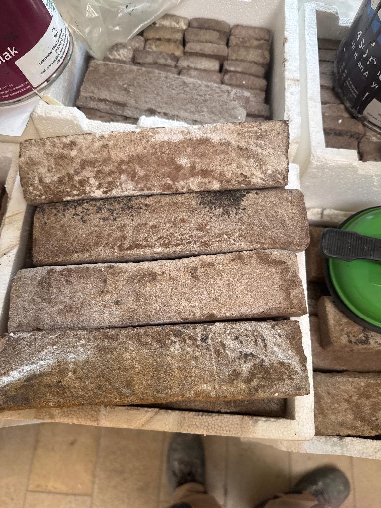 Baksteen strips / gevelsteen strips – partij, Ophalen of Verzenden, Nieuw, Overige typen