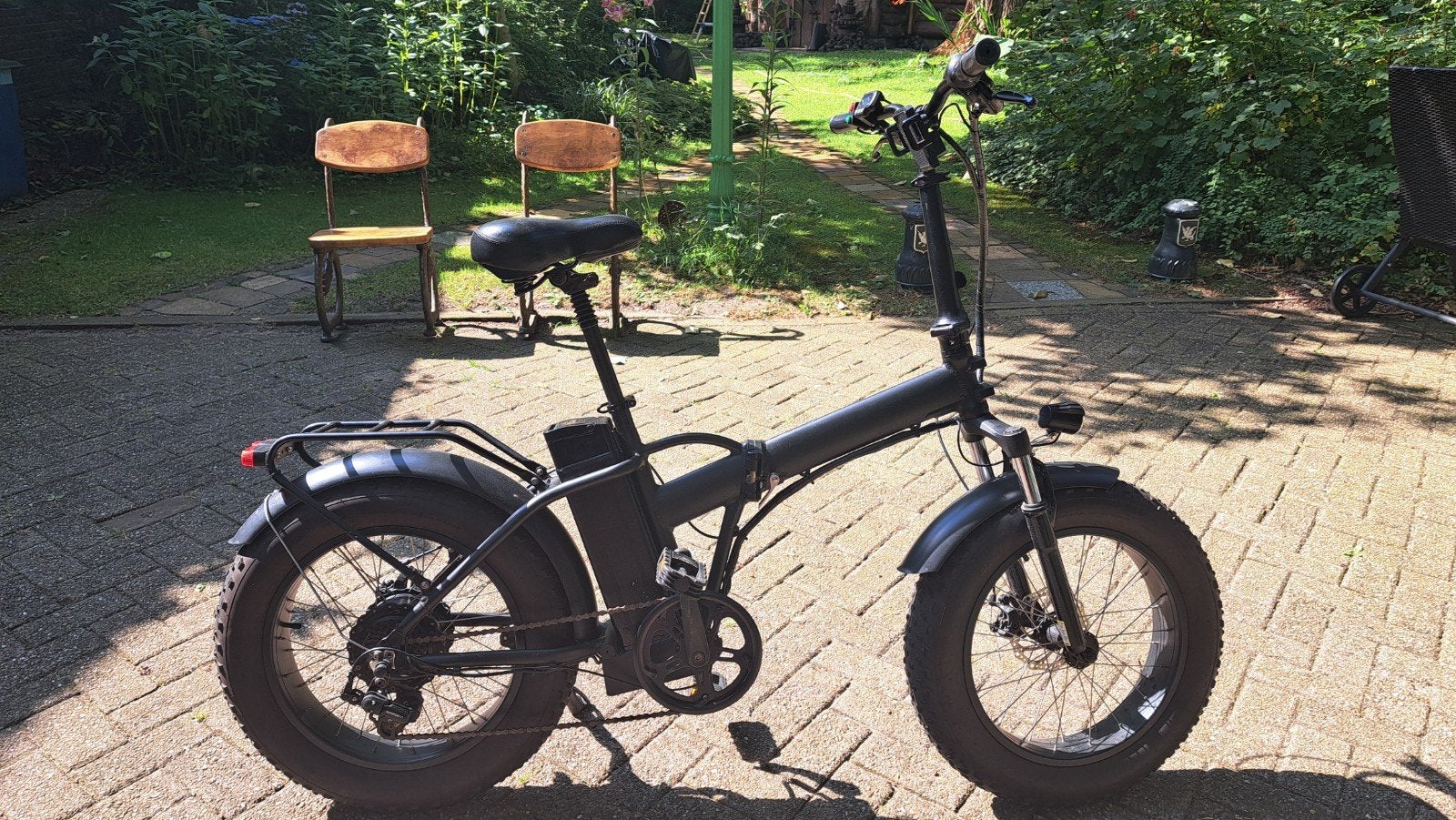 Opvouwbare Fatbike - slechts 168 km gereden, Ophalen, Zo goed als nieuw, 20 inch of meer, Versnellingen