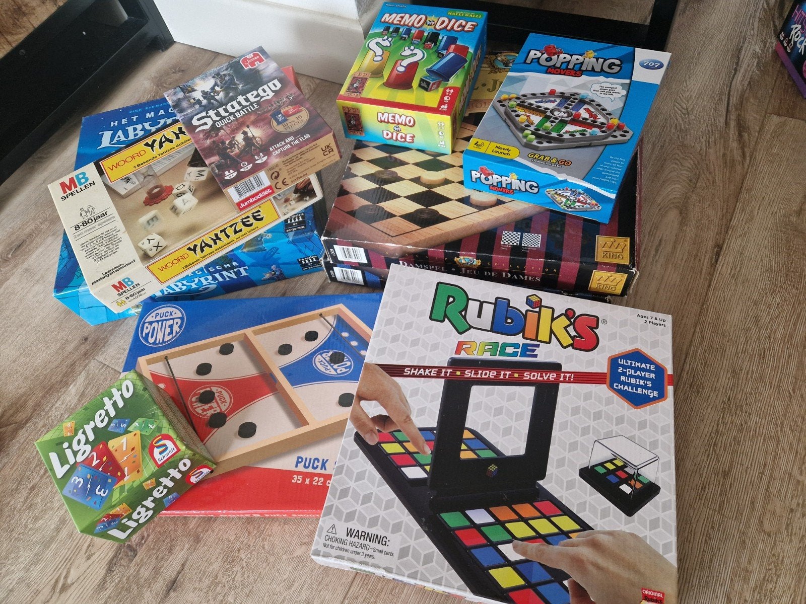 Heel veel spelletjes!, Ophalen, Gebruikt