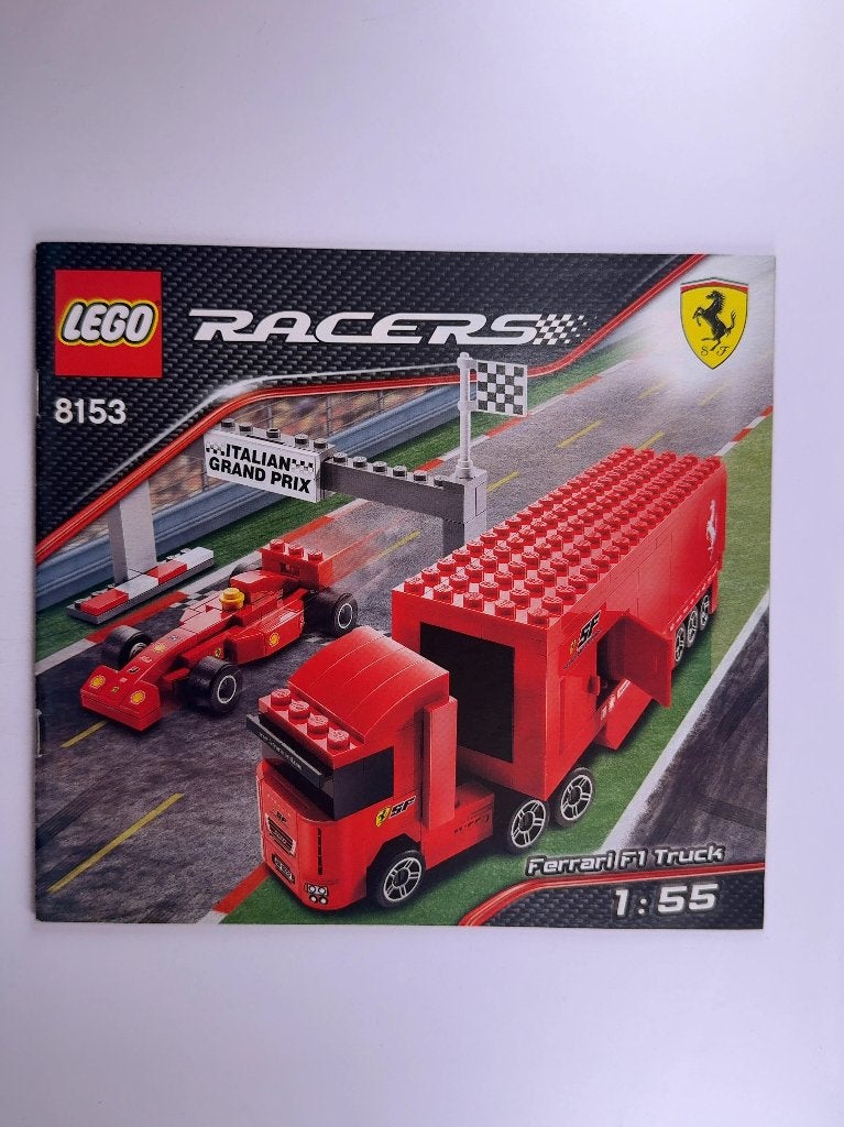 LEGO Racers 8153 (Instructions) for Set 8153 Ferrari F1, Gebruikt, Lego, Overige typen, Ophalen of Verzenden