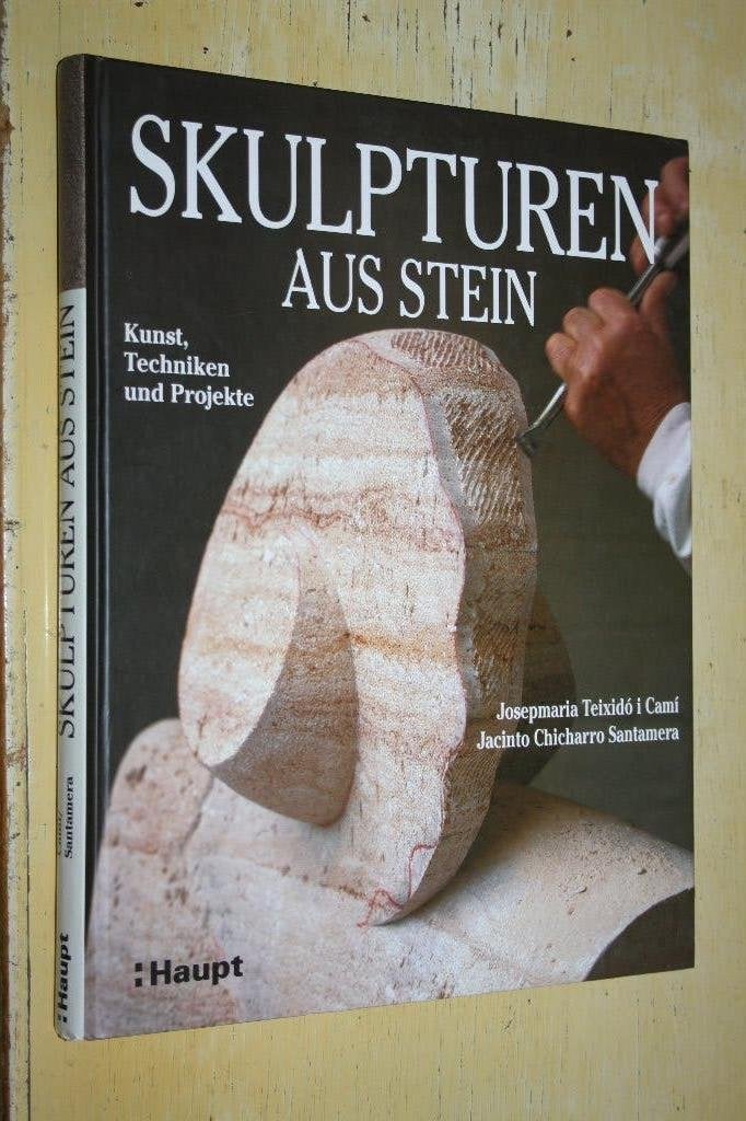 Skulpturen aus Stein sculpturen beeldhouwkunst beeldhouwen, Ophalen of Verzenden, Zo goed als nieuw, Kleien en Boetseren