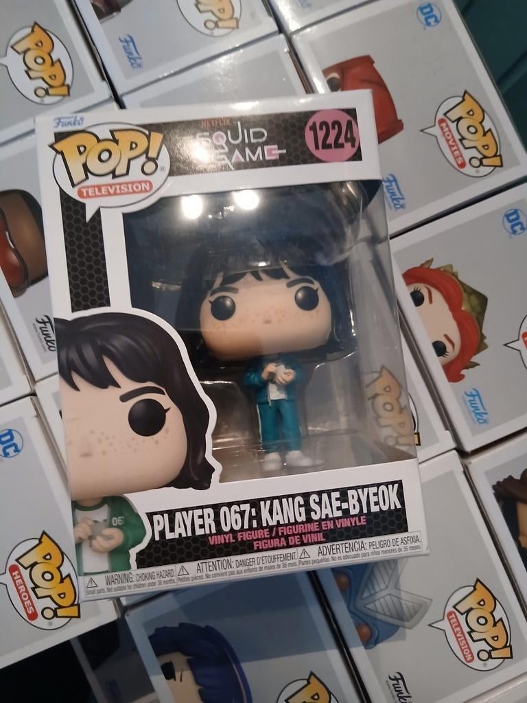 Funko Pop Squid Game Player 067 Kang Sae-Byeok, Ophalen of Verzenden