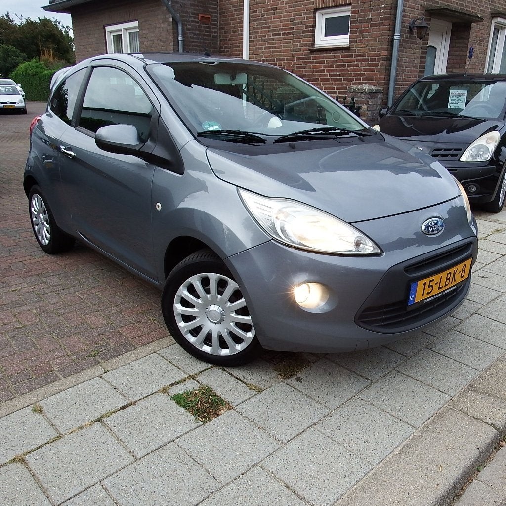Ford Ka 1.2 51KW 2010 Grijs Airco Gr Beurt Nwe APK !!!, Voorwielaandrijving, Stof, 1242 cc, 4 cilinders