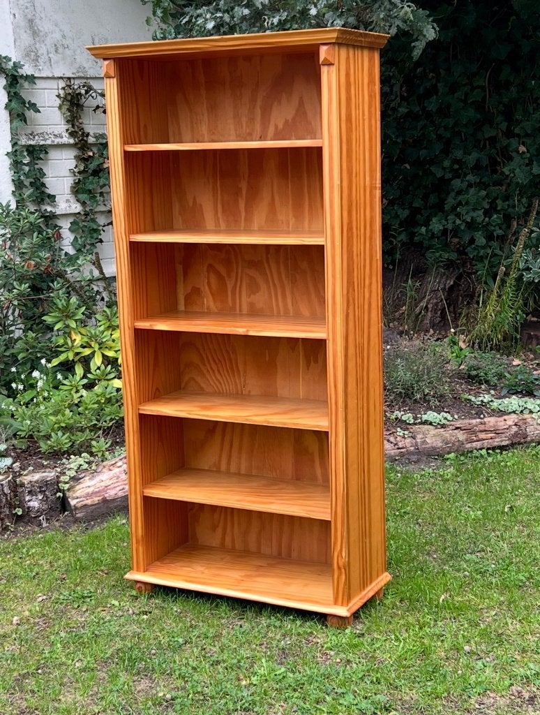 Grenen houten boekenkast landelijke kast 192 x 85 x 35, Huis en Inrichting, Ophalen, 50 tot 100 cm, Zo goed als nieuw, 150 tot 200 cm
