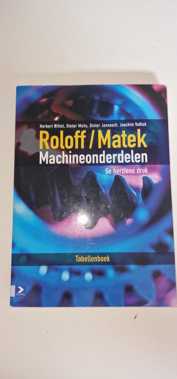 Roloff / Matek Machineonderdelen - Tabellenboek, Herbert Wittel, Dieter Muhs, Dieter Jannasch, Joachim Voßbiek, Zo goed als nieuw