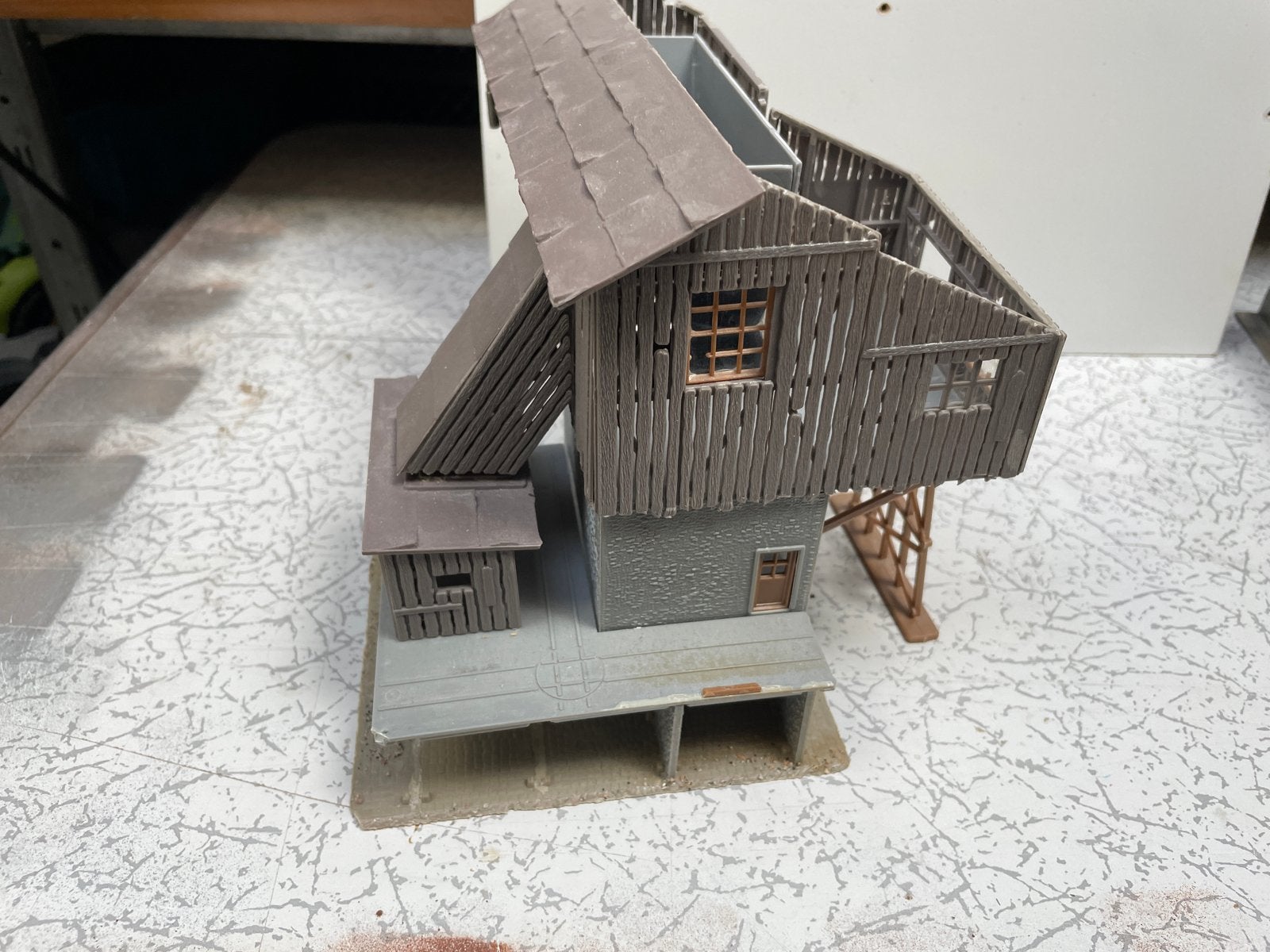Modelbouw Houten Huisje/Gebouw - Zo goed als nieuw, Ophalen of Verzenden, Zo goed als nieuw, Overige typen