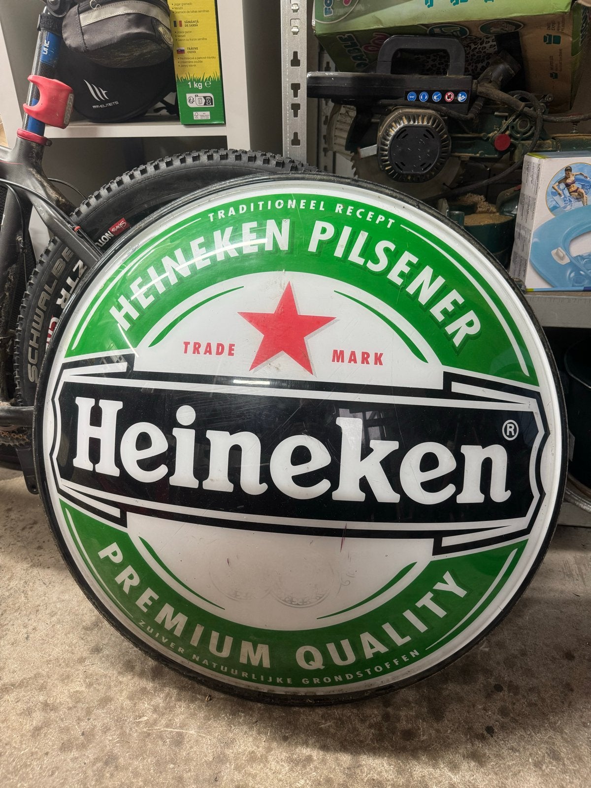 Heineken lampenkap - Origineel en decoratief, Ophalen, Gebruikt