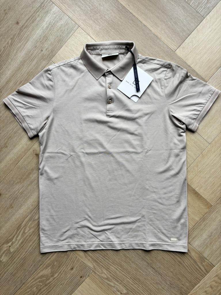 Born With Appetite Polo | L | nieuw, Ophalen of Verzenden, Nieuw, Maat 52/54 (L), Beige