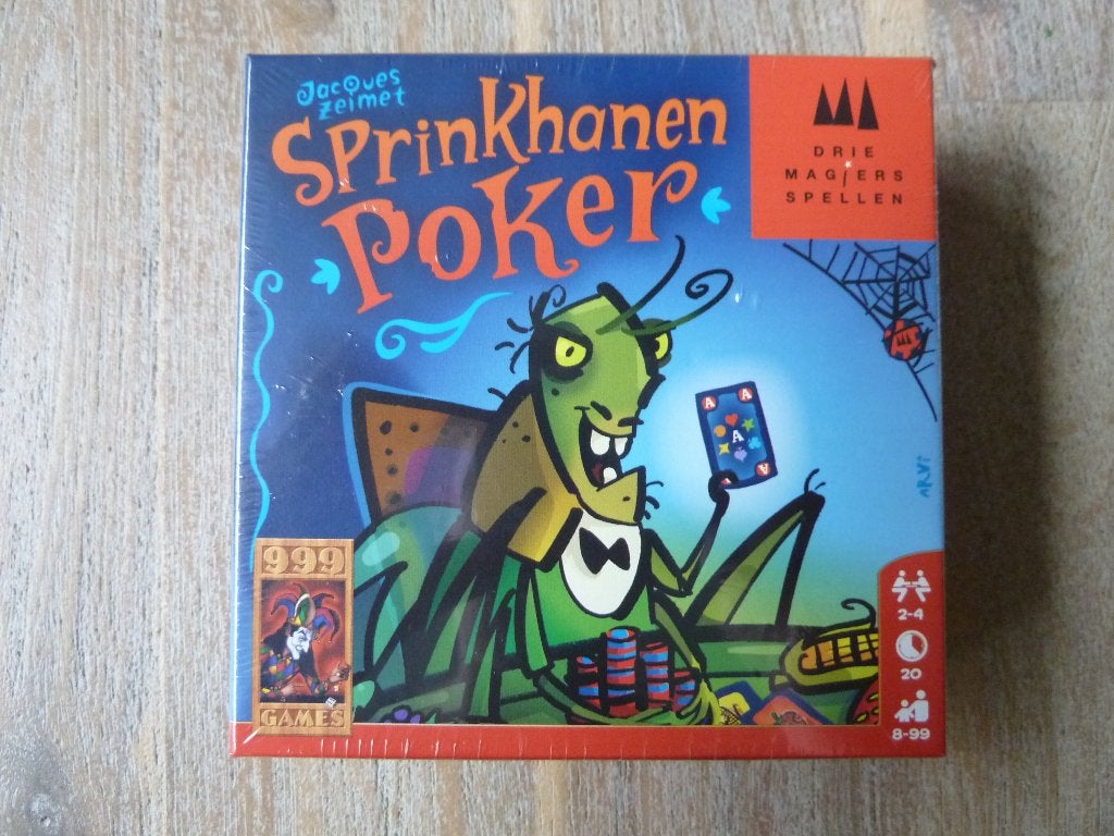NIEUW sprinkhanenpoker, Ophalen, Nieuw