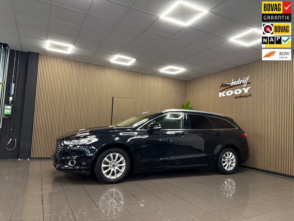 Ford Mondeo Wagon 1.5 Titanium * Trekhaak / Navigatie / Park, Auto's, Ford, Voorwielaandrijving, Stof, Euro 6, 4 cilinders