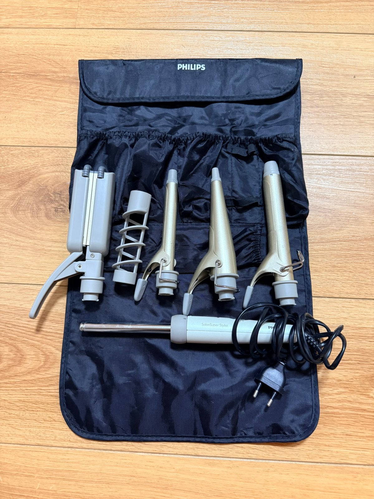 *Philips SalonSuper Stylist krultangenset*, Ophalen of Verzenden, Gebruikt