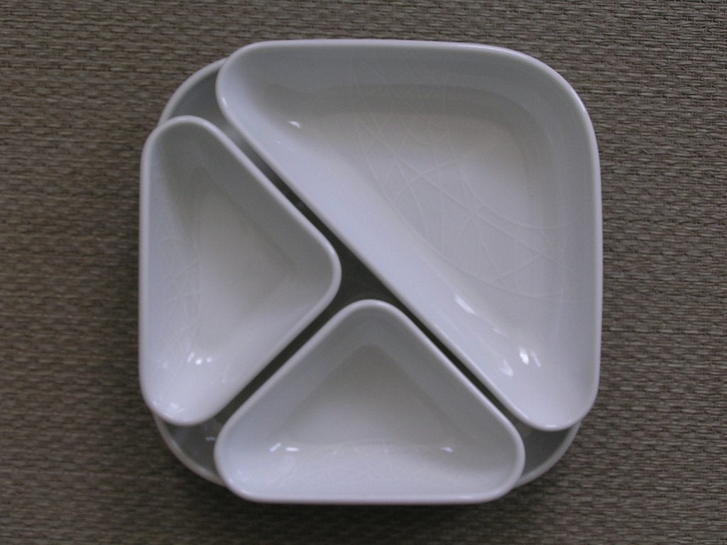 Mooie witte tapasset Jamie Oliver., Huis en Inrichting, Keuken | Servies, Overige merken, Nieuw, Ophalen of Verzenden, Schaal of Schalen