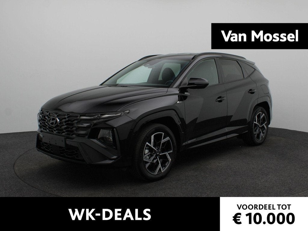 Hyundai Tucson 1.6 T-GDI PHEV N Line Business | Extra Voorde, Auto's, Hyundai, 14 kWh, Euro 6, 4 cilinders, Zwart